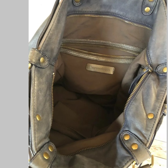 Vanessa Bruno Lune Leather Satchel Crossbody - Picture 11 of 11